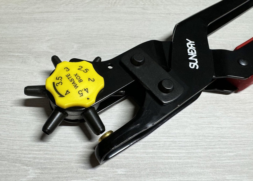 SUNDRY ロータリーレザーパンチ