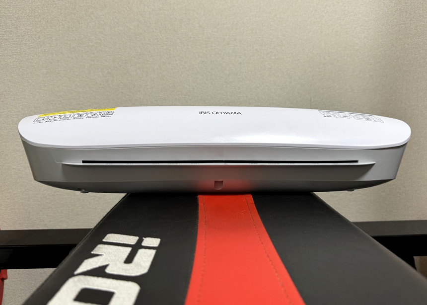 アイリスオーヤマ ラミネーターLFA34AR正面